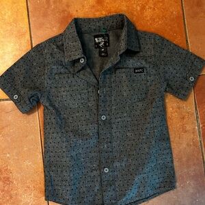 Beverly Hills Polo Club Kids Black Button Down Shirt